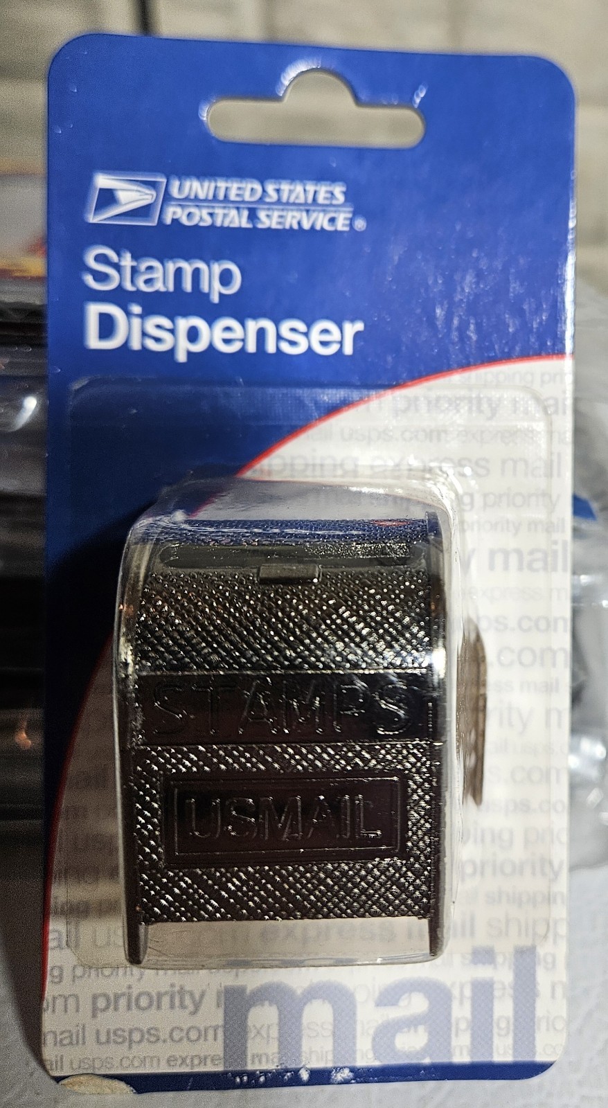 New - USPS Postal US Mailbox Stamp Roll Dispenser - Brand New - Unopened Sealed New - USPS Postal US Mailbox Stamp Roll Dispenser - Brand New - Unopened Sealed