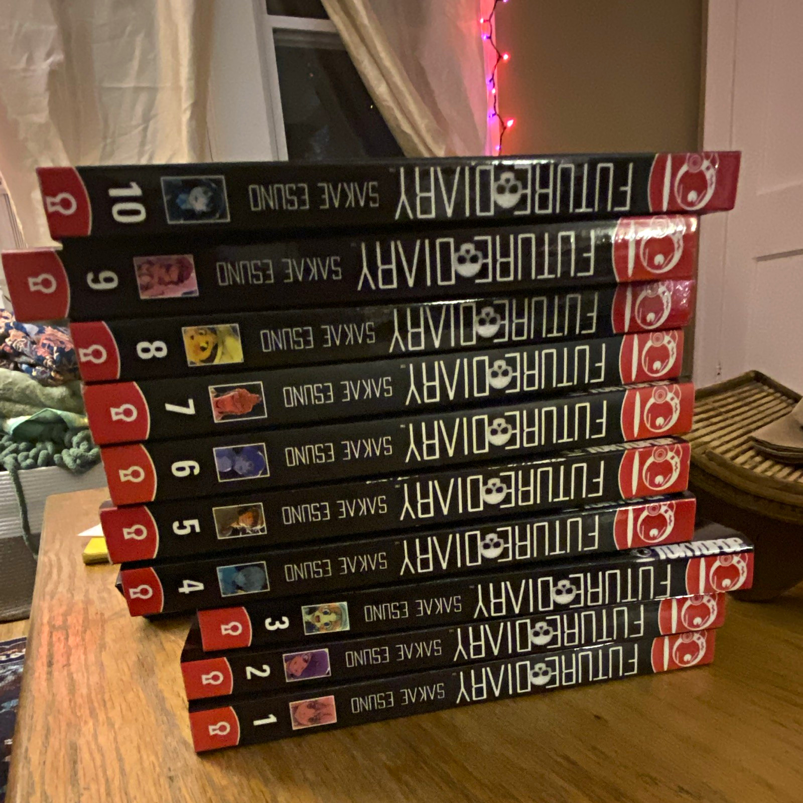 Future Diary Manga Lot Vol. 1-10 Trade Paperback English Tokyopop Sakae Esuno Future Diary Manga Lot Vol. 1-10 Trade Paperback English Tokyopop Sakae Esuno