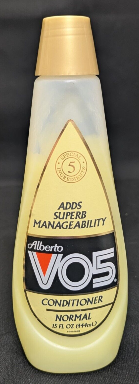Vintage Alberto VO5 Conditioner 1993 15 OZ 85% FULL 1990s PROP Vintage Alberto VO5 Conditioner 1993 15 OZ 85% FULL 1990s PROP
