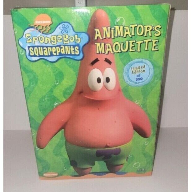 Spongebob Squarepants Patrick Animator's Maquette Limited Edition 104/2000 NEW