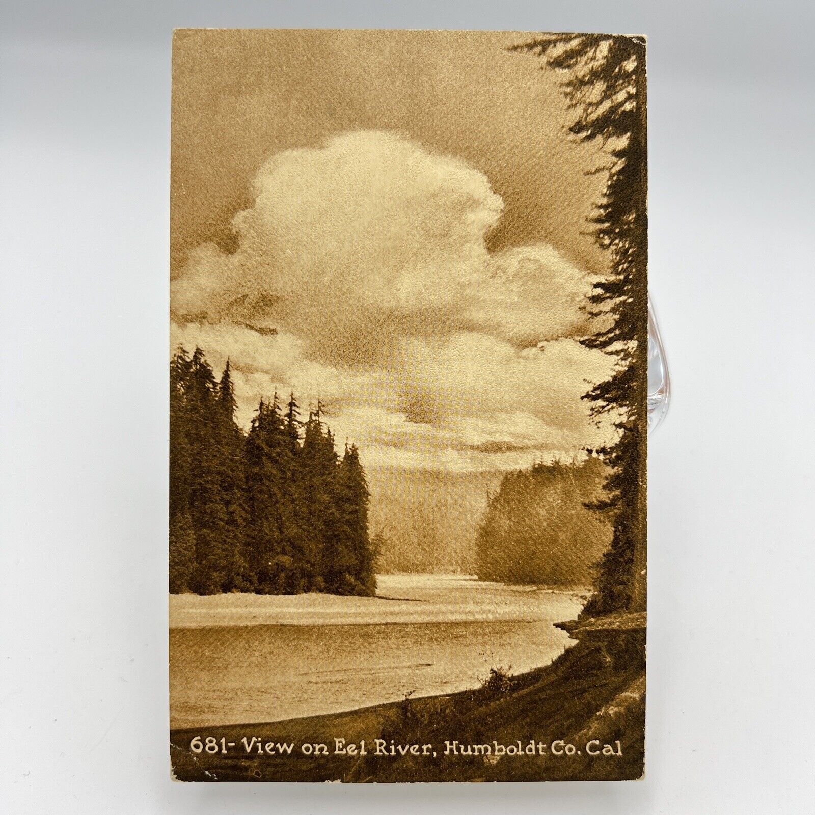 Vintage Early 1914 Photo Postcard Eel River, Humboldt Co. California CA
