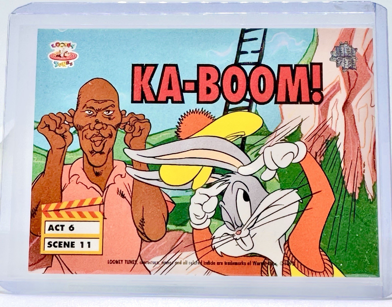 Upper Deck 1993 Adventures in Toon World Looney Tunes  Michael Jordan KA-BOOM 