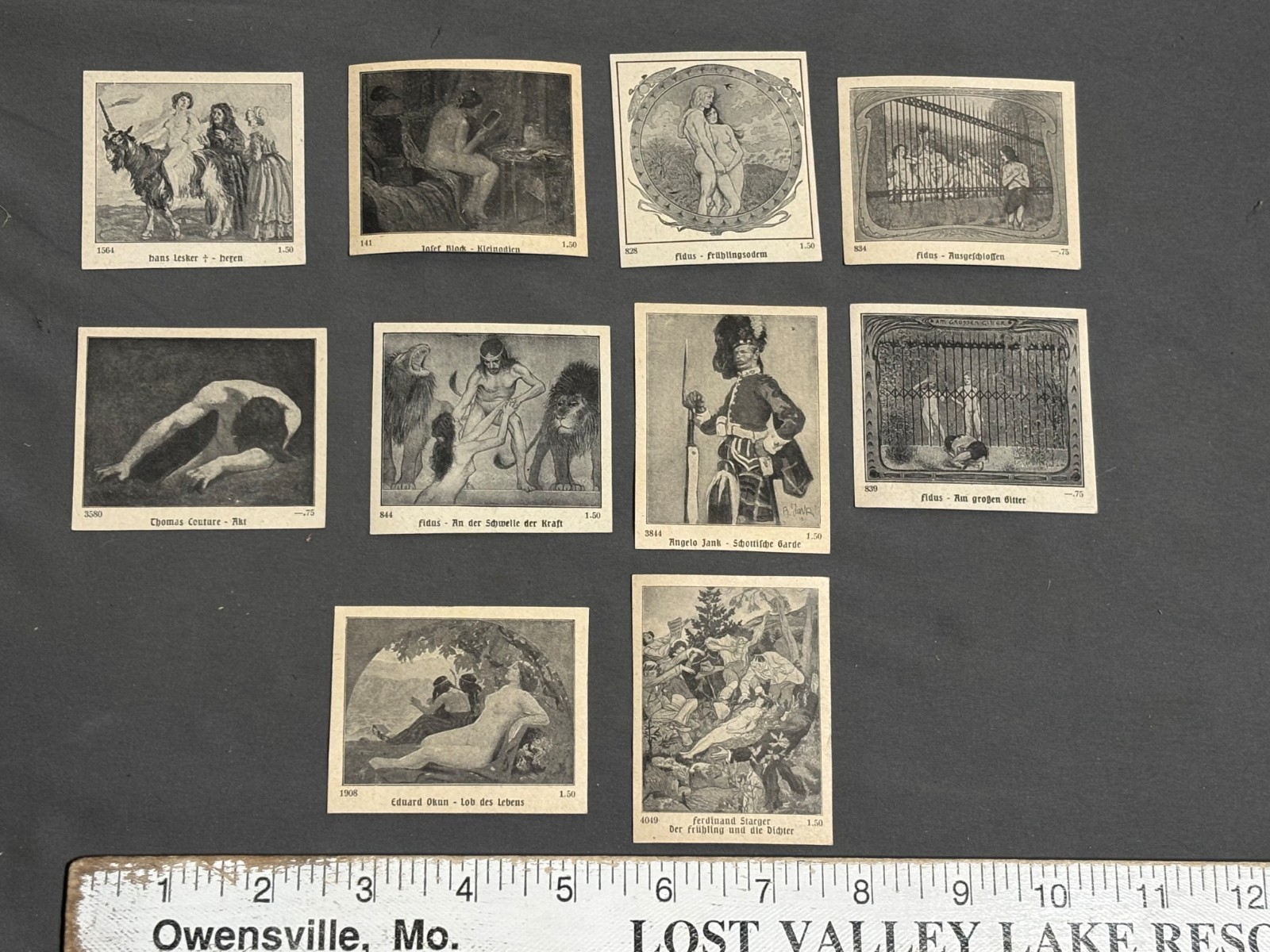 Lot 10 19th 20th Century GERMAN Art Artist TRADING CARDS? Tobacco? Cigarette? Lot 10 19th 20th Century GERMAN Art Artist TRADING CARDS? Tobacco? Cigarette?