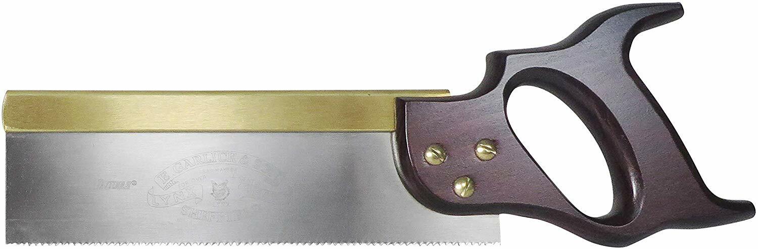 Thomas Flinn Lynx 10" Tenon Saw, Rip Cutting, 13 TPI, Stained Beech Handle Thomas Flinn Lynx 10" Tenon Saw, Rip Cutting, 13 TPI, Stained Beech Handle