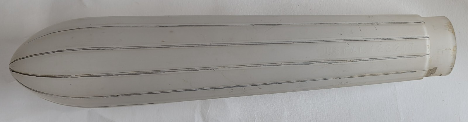 Rare Art Deco Zeppelin Airplane Glass Shade US Pat 123217 for Ray Schober Lamps Rare Art Deco Zeppelin Airplane Glass Shade US Pat 123217 for Ray Schober Lamps