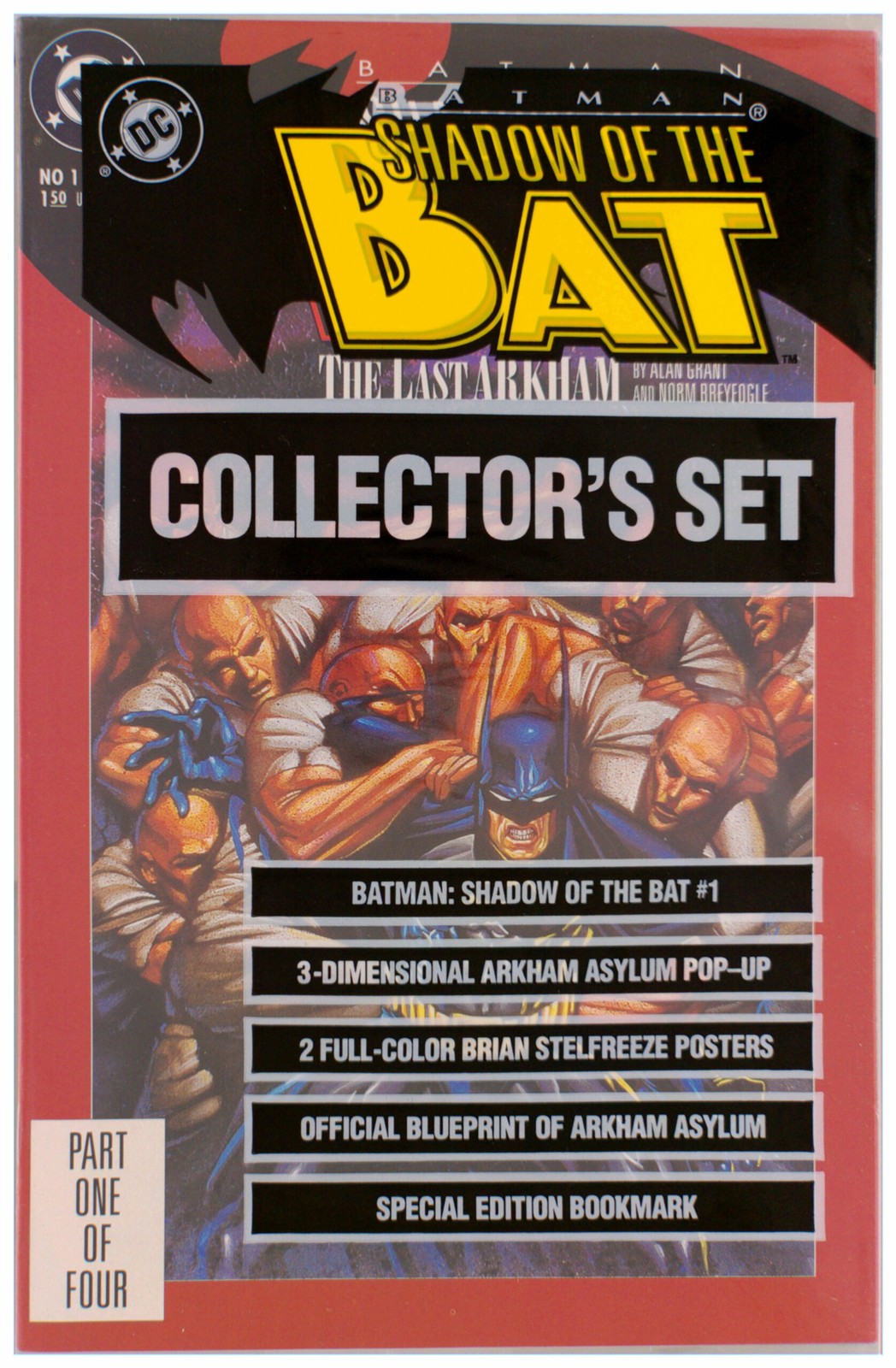 Batman Shadow of Bat #1 1992 DC Comics Polybagged Comic Book Direct
