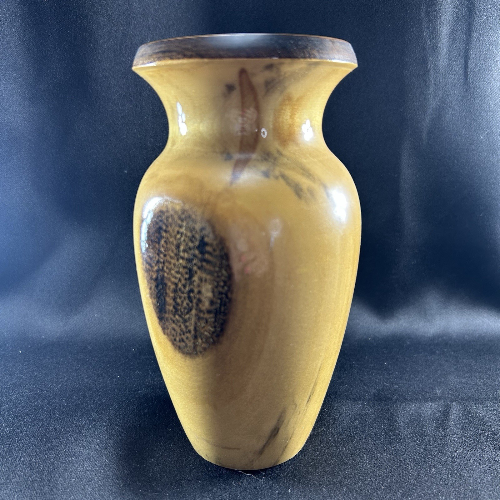 DON NOBLE Original OOAK Aspen Art Wood Vase Signed Handcrafted In COLORADO USA DON NOBLE Original OOAK Aspen Art Wood Vase Signed Handcrafted In COLORADO USA