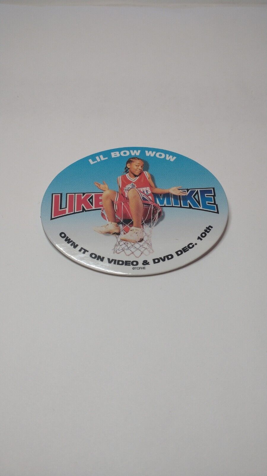 Lil Bow Wow Like Mike Movie Promo Pin Pinback Advertising