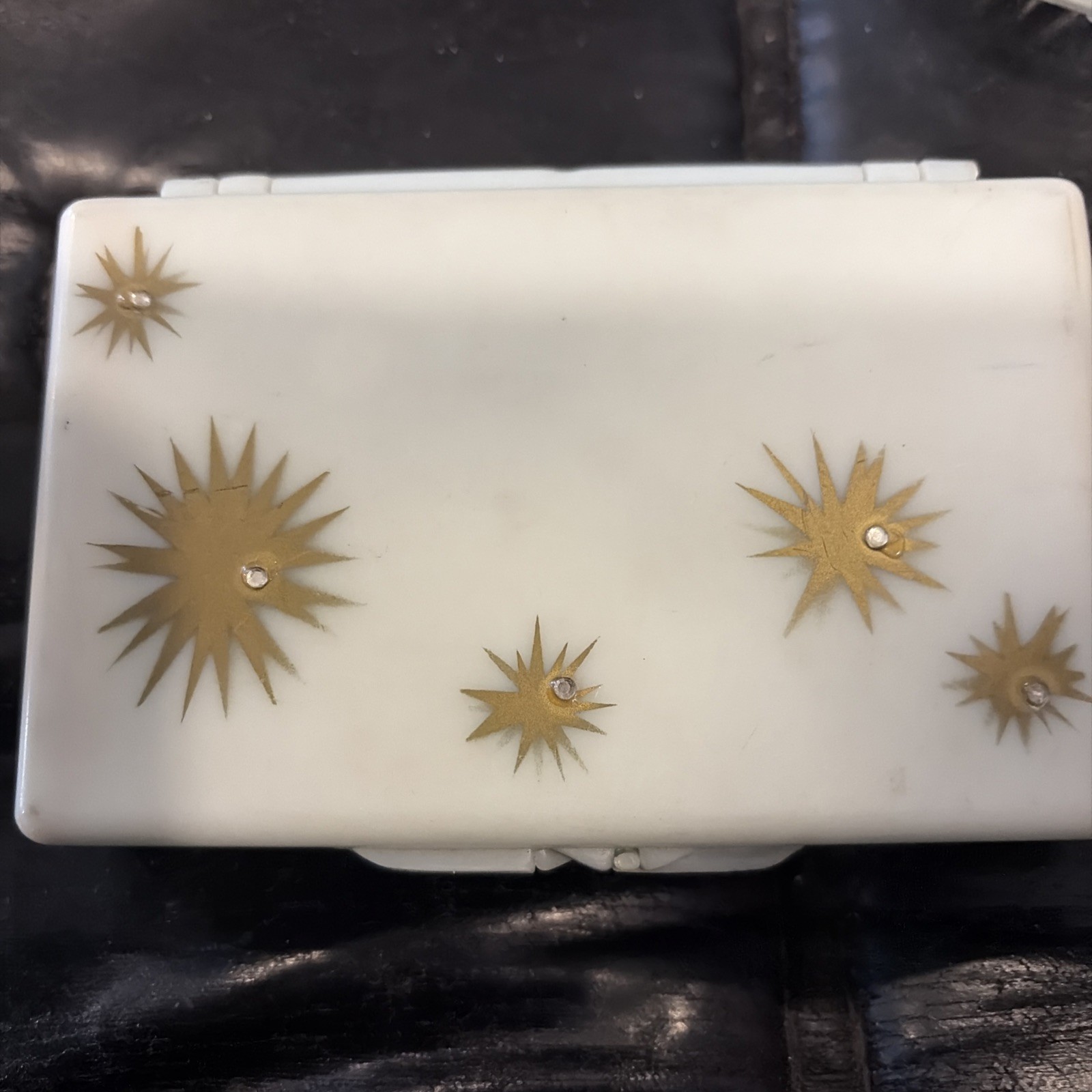 Vintage 1960’s Tissue box & compact Vintage 1960’s Tissue box & compact