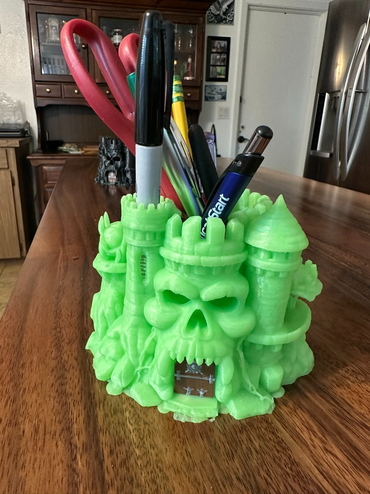 Castle Greyskull Inspired Desktop Organizer - Multiple Compartments & Colors Castle Greyskull Inspired Desktop Organizer - Multiple Compartments & Colors
