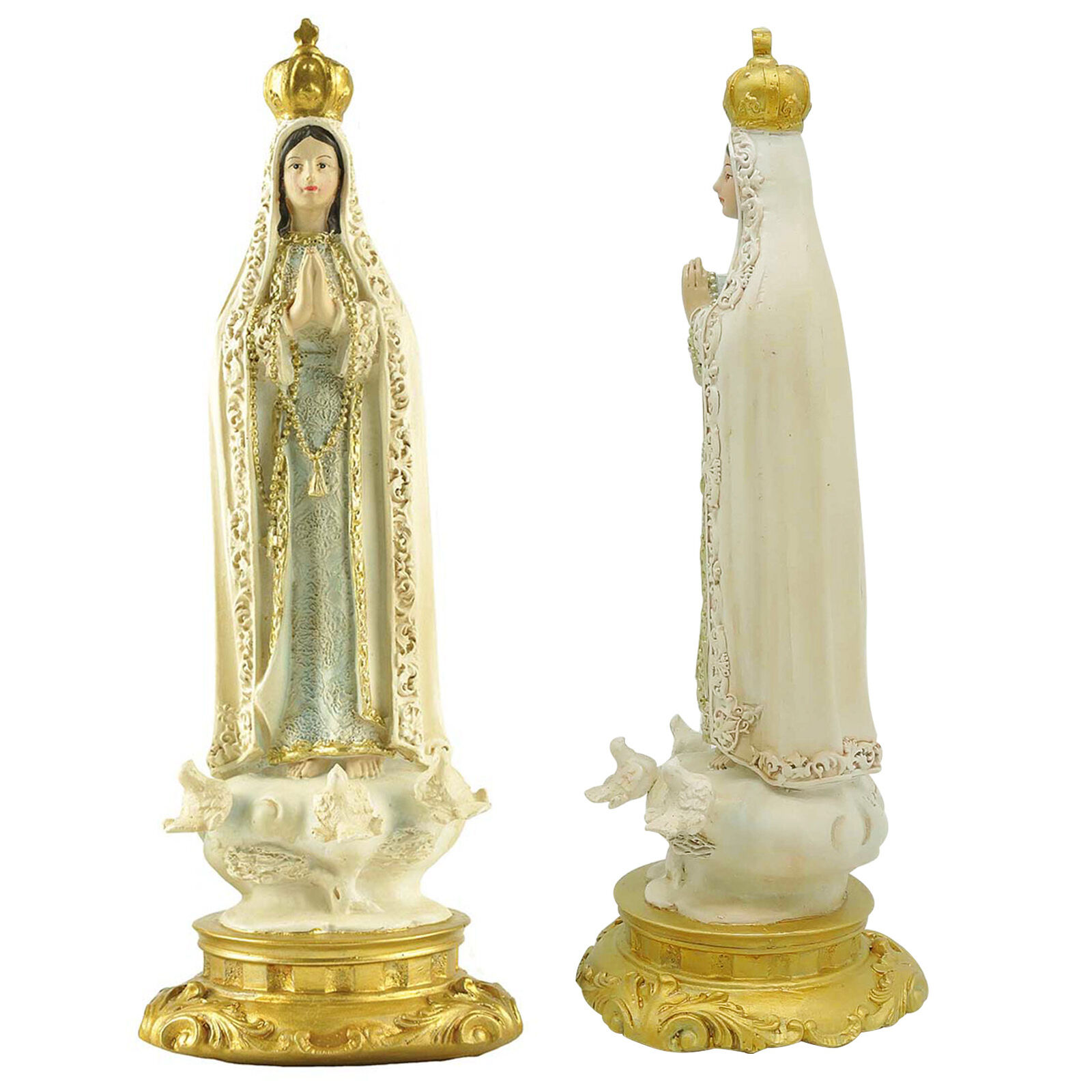 Blessed Virgin Mary Our Lady of Fatima Statue Ornament Figurine Sculpture Figure