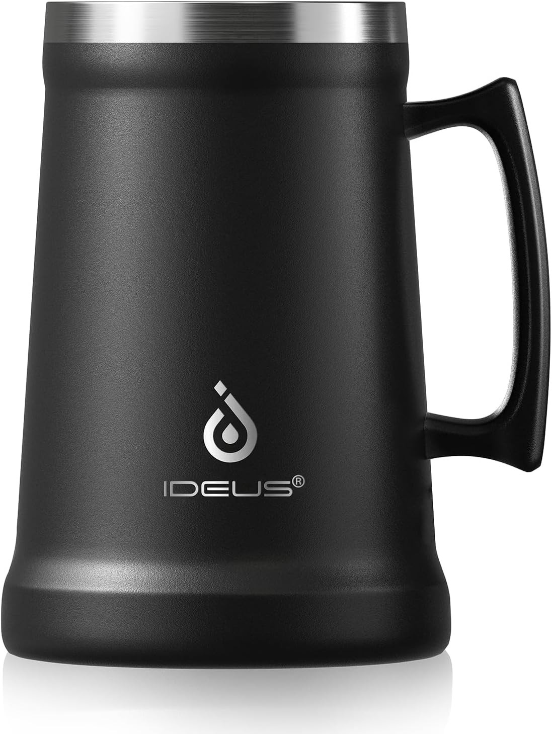 Insulated Beer Stein, 24/34oz Stainless Steel Double Walled Beer Mug Giant Bar