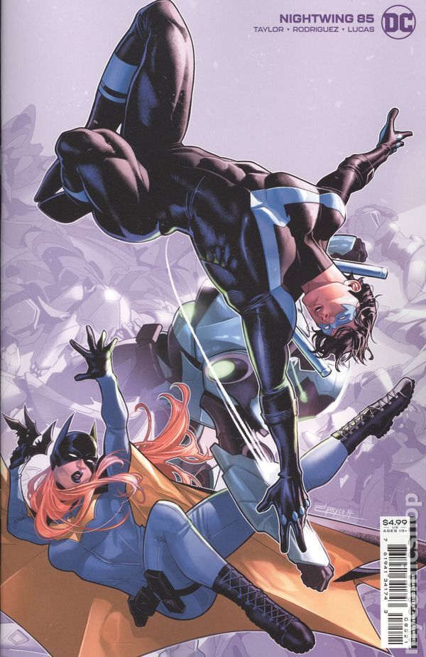 Nightwing #85B Campbell Variant VF 2021 Stock Image