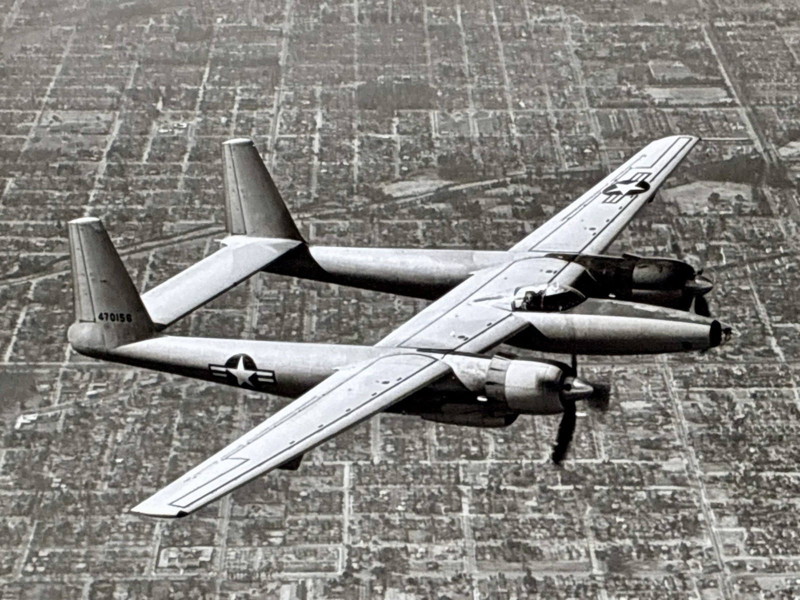 RARE Hughes XF-11 44-70156 Original 1947 USAF Press Photo Howard Hughes Plane RARE Hughes XF-11 44-70156 Original 1947 USAF Press Photo Howard Hughes Plane