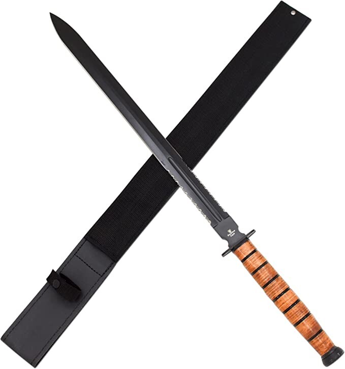 27" WWII USMC Style Machete with Sheath 27" WWII USMC Style Machete with Sheath