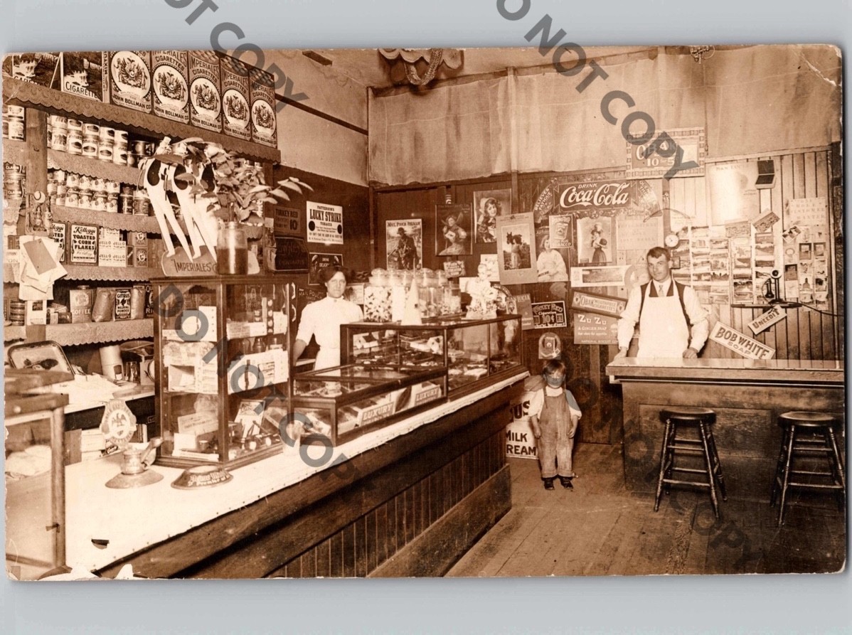 c1910 Interior John Bollihan Store SAN FRANCISCO California CA Advertising RPPC c1910 Interior John Bollihan Store SAN FRANCISCO California CA Advertising RPPC