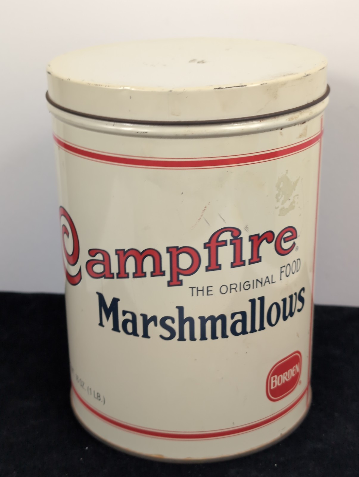 Vintage 1920’s Campfire Marshmallow Tin Replica Vintage 1920’s Campfire Marshmallow Tin Replica