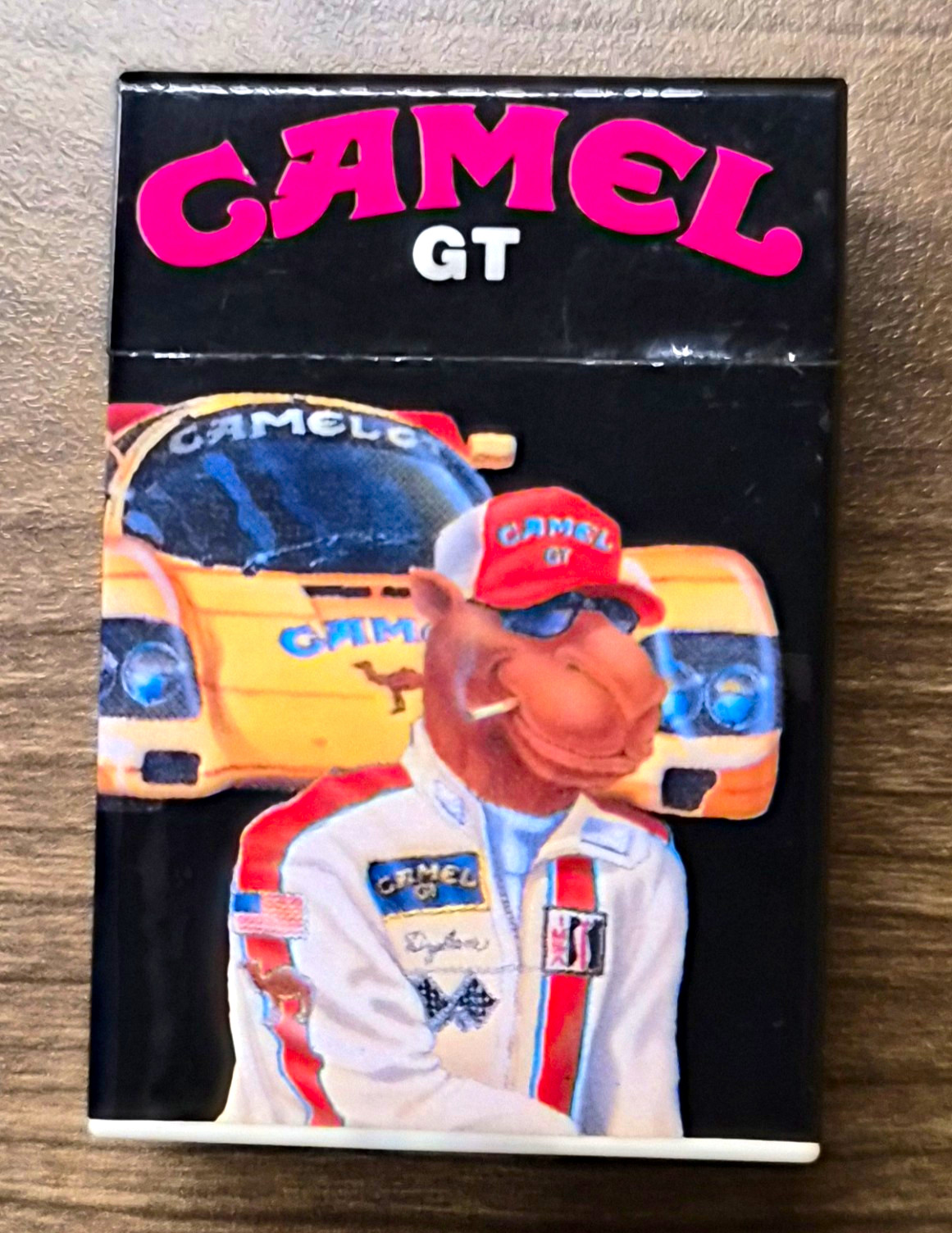 Vintage 1992 Camel GT Joe Camel Cigarette Pack Novelty Lighter Scripto Tokai Vintage 1992 Camel GT Joe Camel Cigarette Pack Novelty Lighter Scripto Tokai