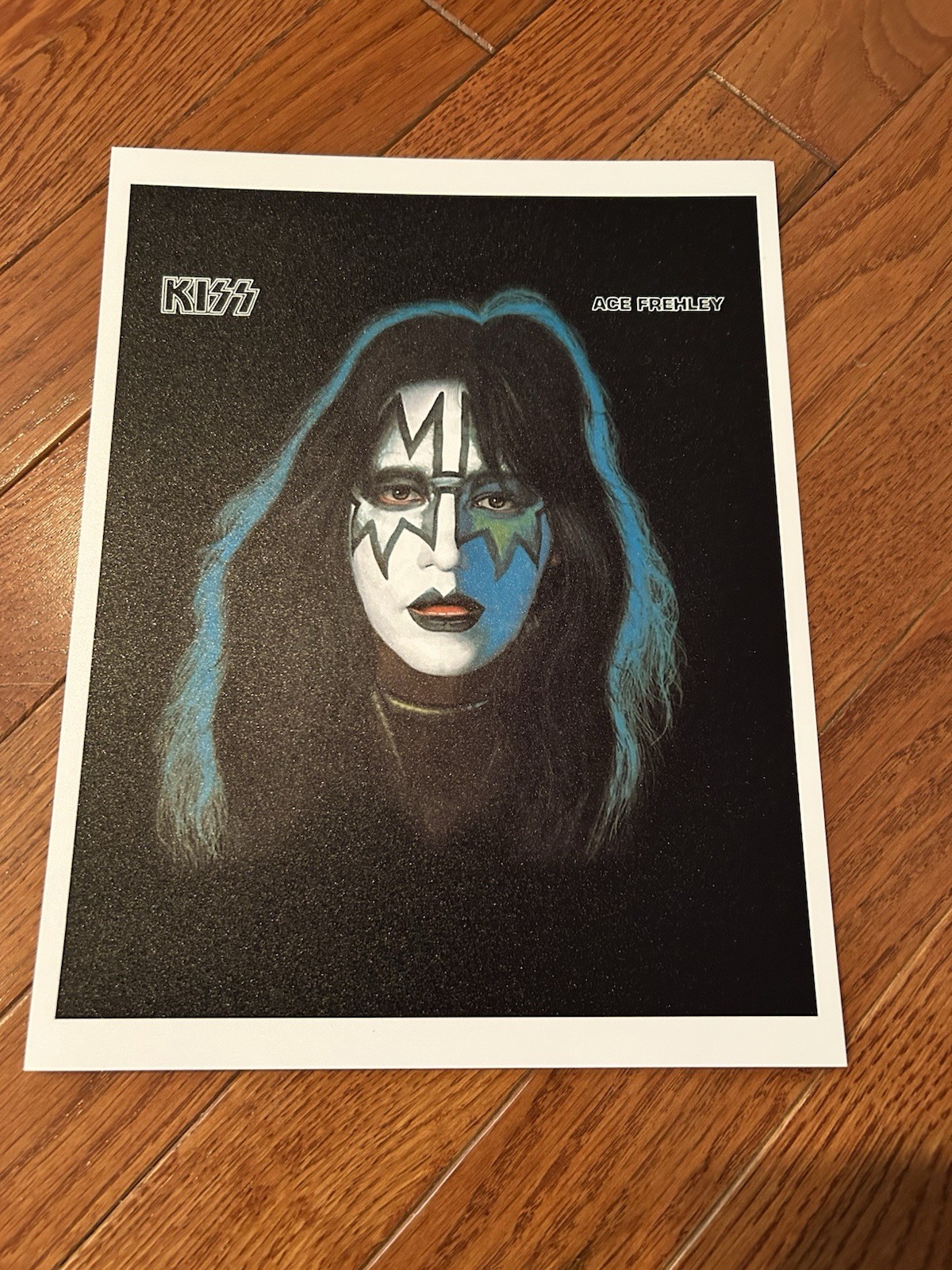 KISS Art Print Photo 11" x 14" Solo Album 1978 Poster Vintage ACE FREHLEY Space