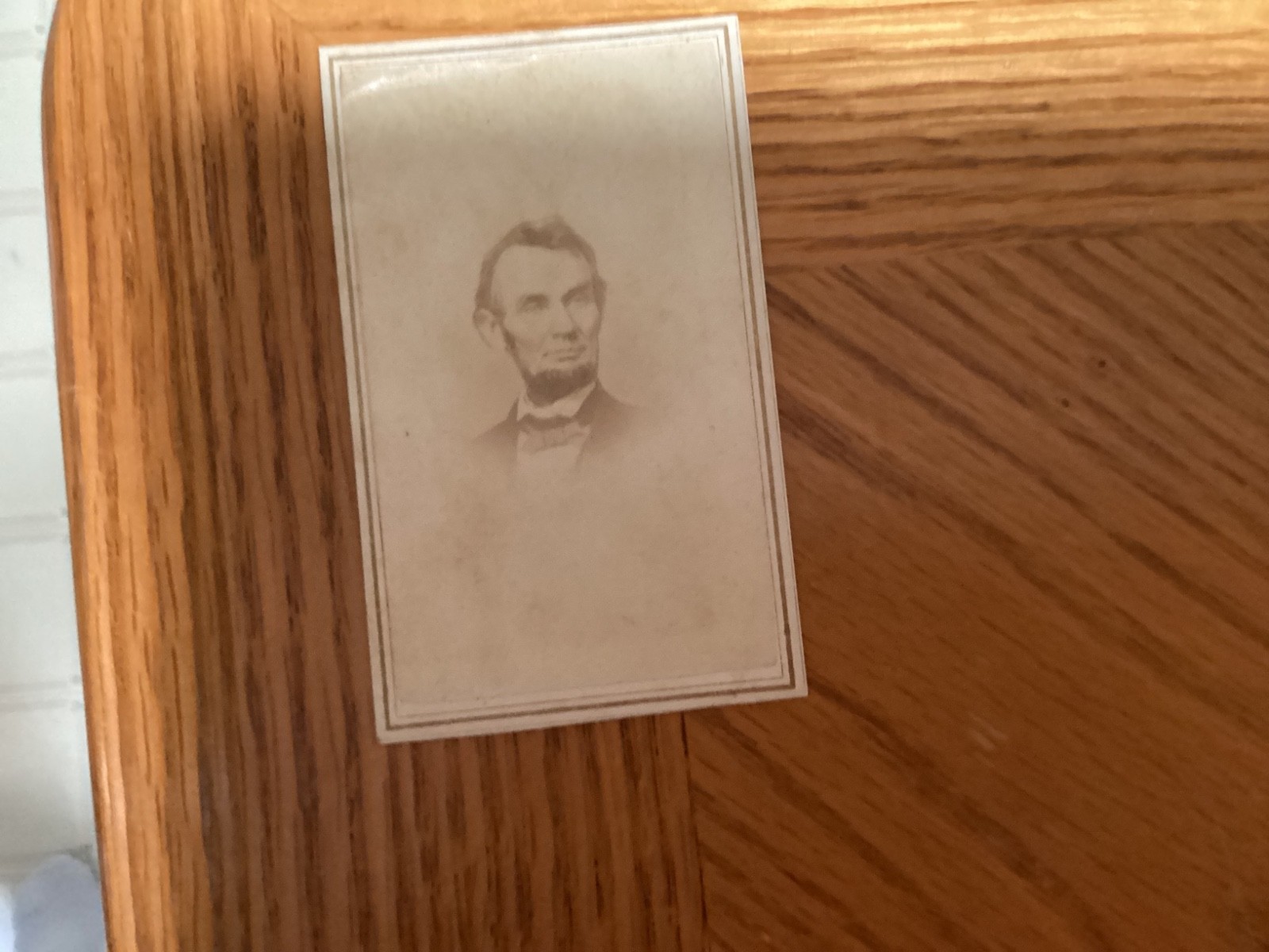 A very special c. 1860s CDV Photo of Abraham Lincoln