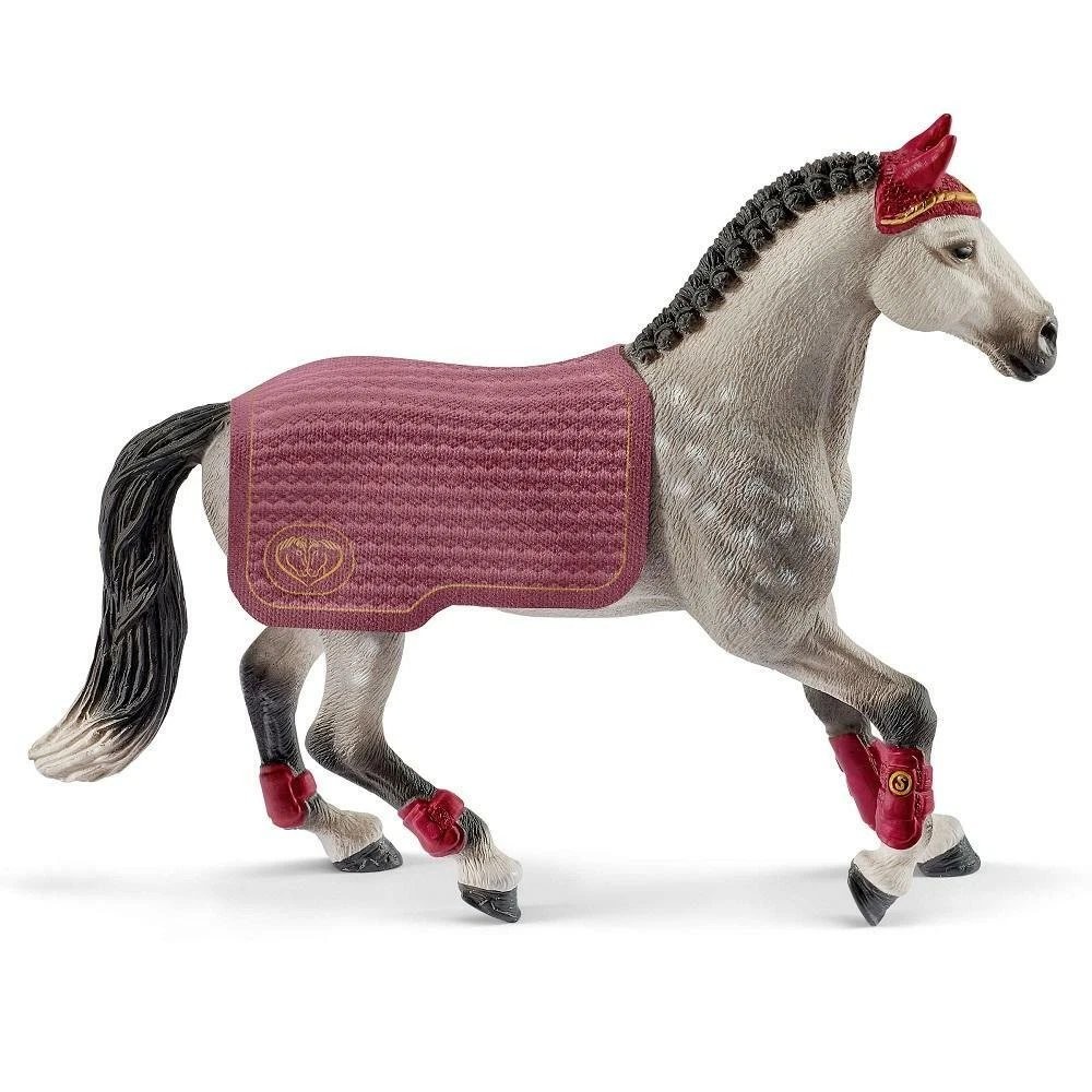 NEW Schleich Horse 42456 Trakehner Mare Riding Tournament farm life RETIRED toy