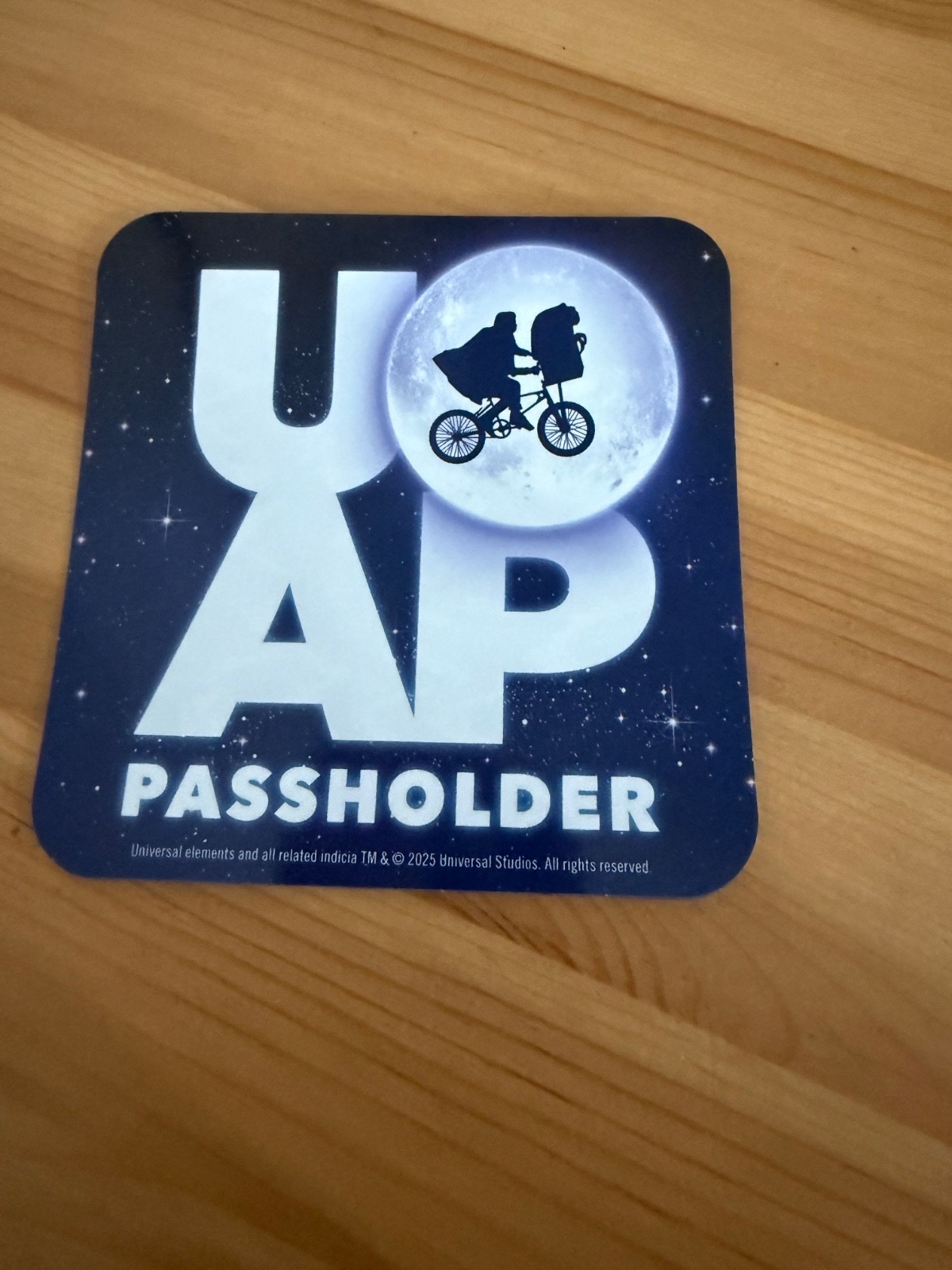 UOAP Universal Orlando E.T. Adventure Annual Passholder Exclusive Magnet NEW