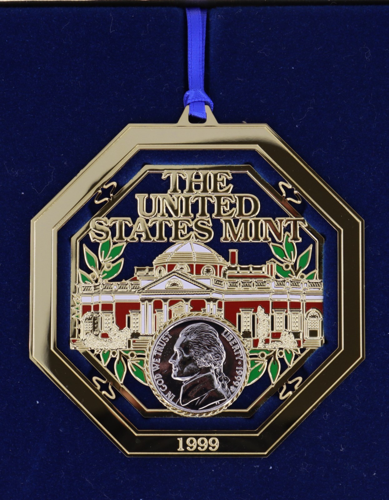 1999 U.S. Mint Holiday Ornament 1999 U.S. Mint Holiday Ornament
