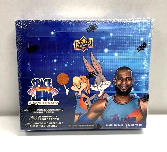 2021 Upper Deck Space Jam A New Legacy Factory Sealed Hobby Box