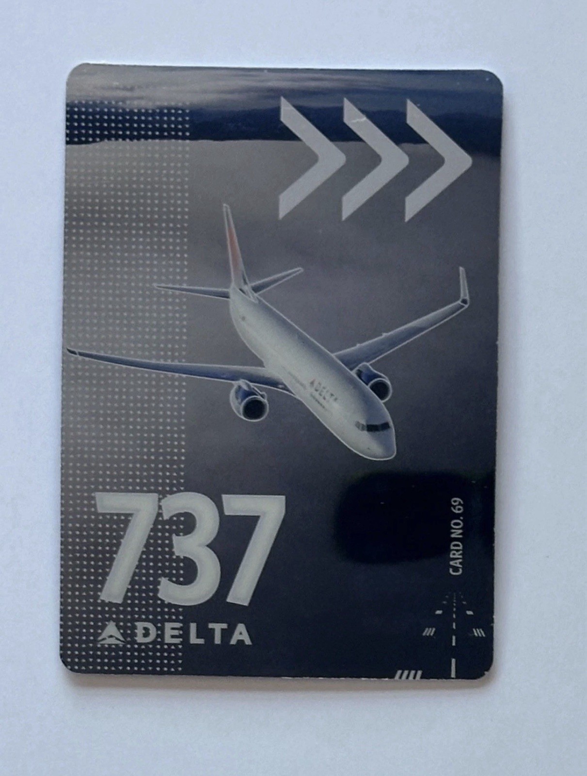 Corrected Print Delta Air Lines Trading Card #69 Boeing 737-800 2025 Series HOT Corrected Print Delta Air Lines Trading Card #69 Boeing 737-800 2025 Series HOT