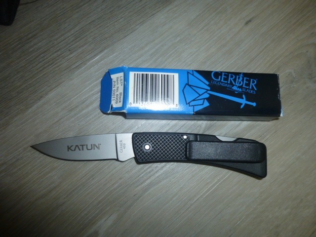 Vintage Gerber LST 400 6009 Pocket Knife MADE IN USA w/ Clip