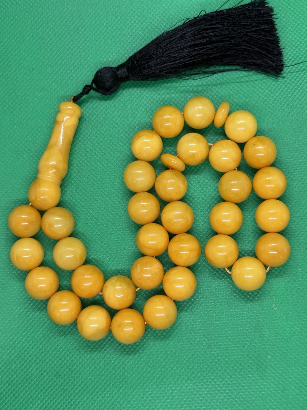 Old Natural Baltic Amber Tasbih