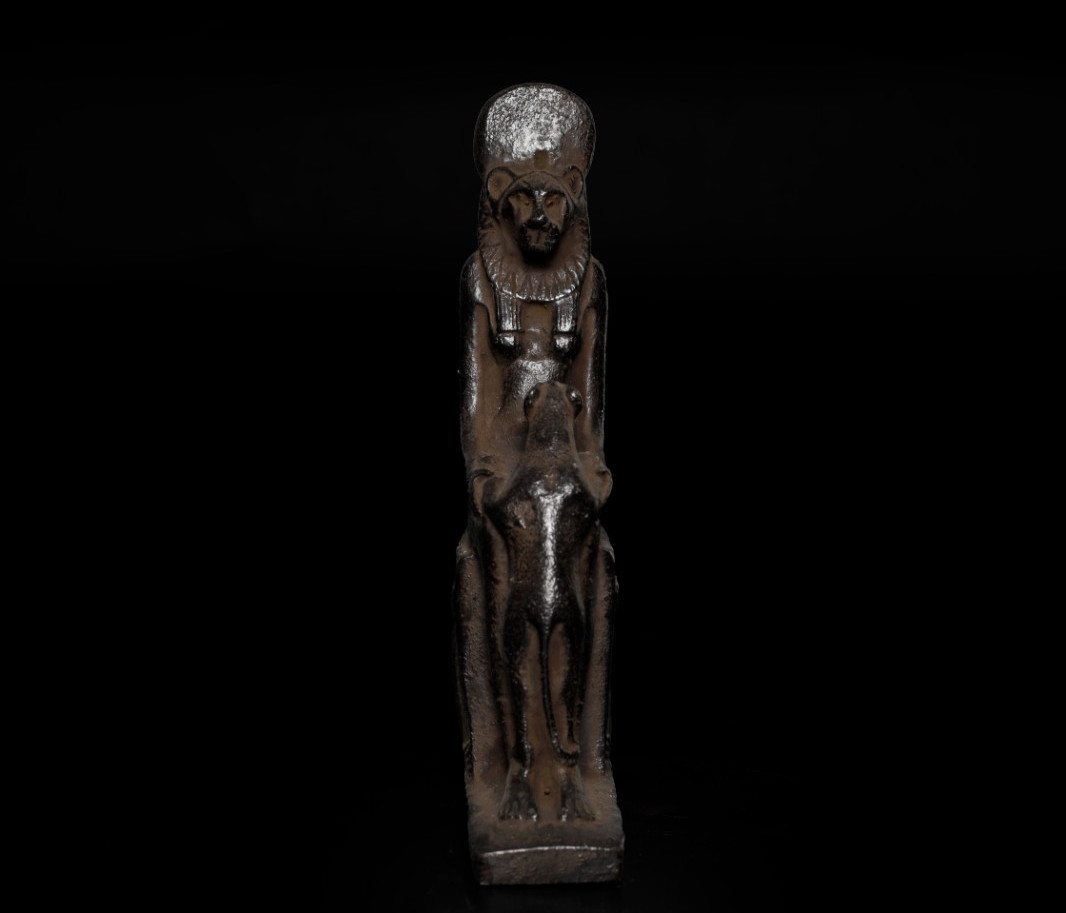 Authentic Ancient Egyptian Antique Rare Goddess Sekhmet Statue Figurine BC Authentic Ancient Egyptian Antique Rare Goddess Sekhmet Statue Figurine BC