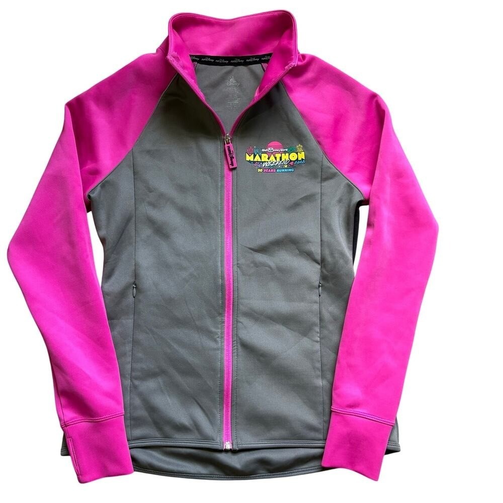 Walt RunDisney World Marathon Weekend Women's Track Jacket 30 Years Disney Parks Walt RunDisney World Marathon Weekend Women's Track Jacket 30 Years Disney Parks