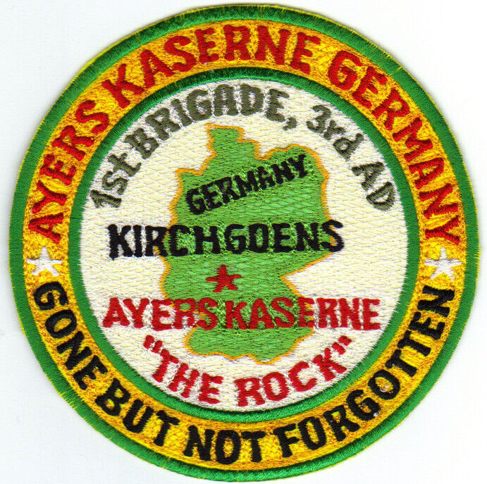 AYERS KASERNE, GERMANY, THE ROCK, GONE BUT NOT FORGOTTEN   Y