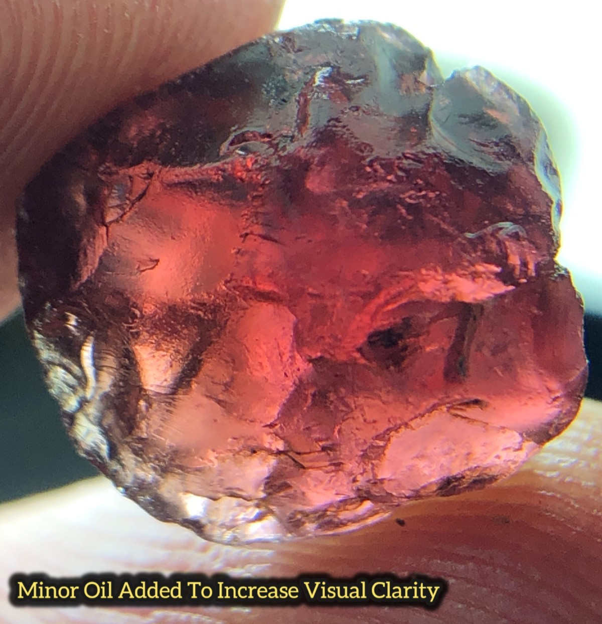 9.40 Ct Natural Tanzanian Facet Grade Garnet Rough | Raspberry Purple Pink 9.40 Ct Natural Tanzanian Facet Grade Garnet Rough | Raspberry Purple Pink