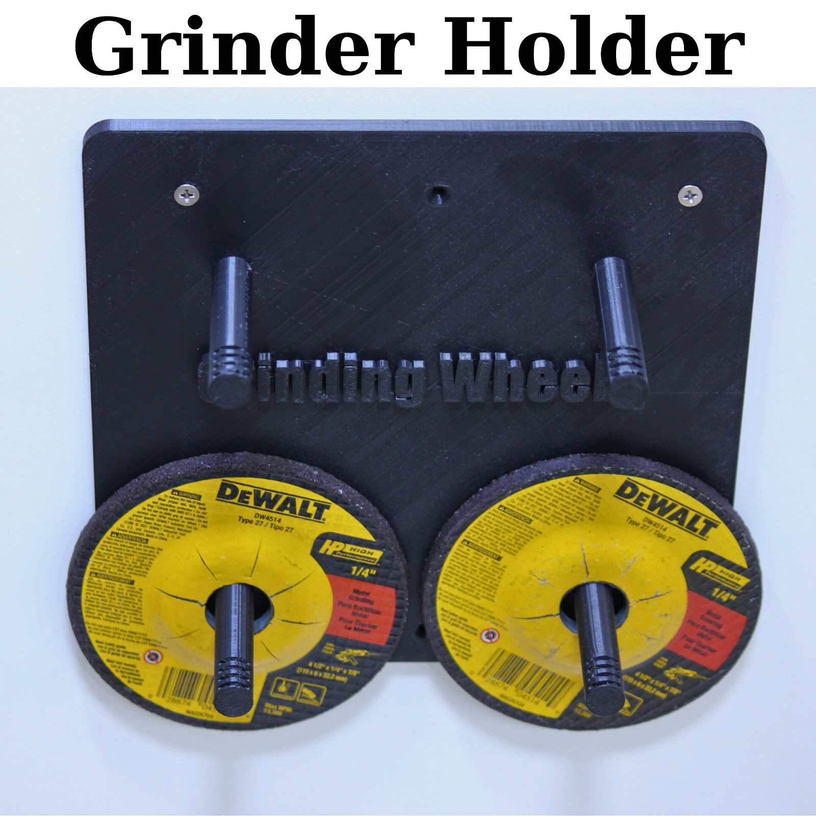 Premium 3D Printed PLA Grinder Disc Holder: The Ultimate Solution for workshopd Premium 3D Printed PLA Grinder Disc Holder: The Ultimate Solution for workshopd