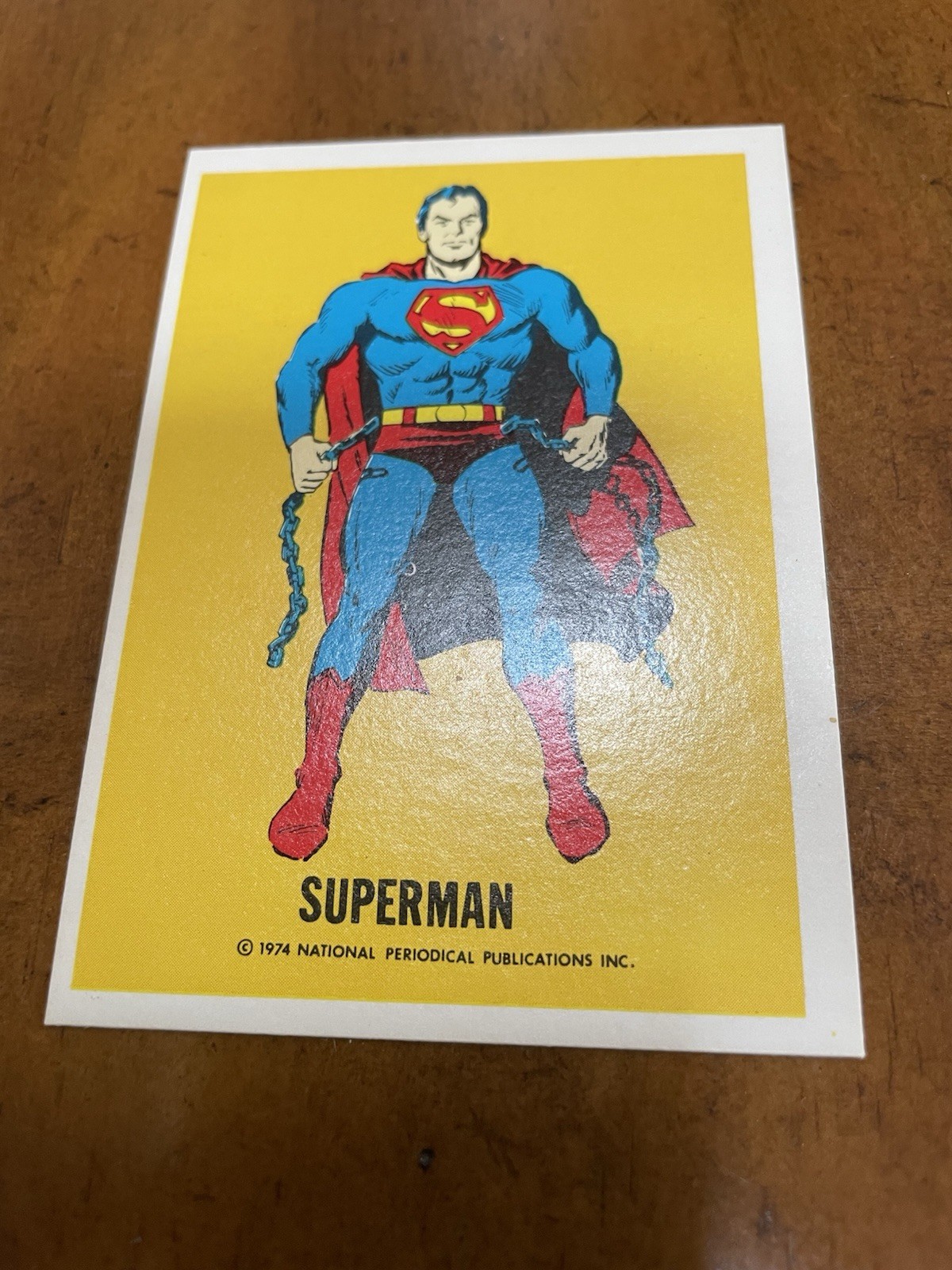 1974 Superman Wonder Bread National Periodical Publications DC NEAR MINT - MINT