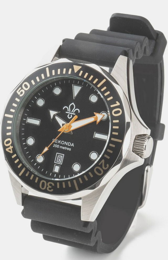 Fleur de Lis Scouts Sekonda Watch, Boy Scouts