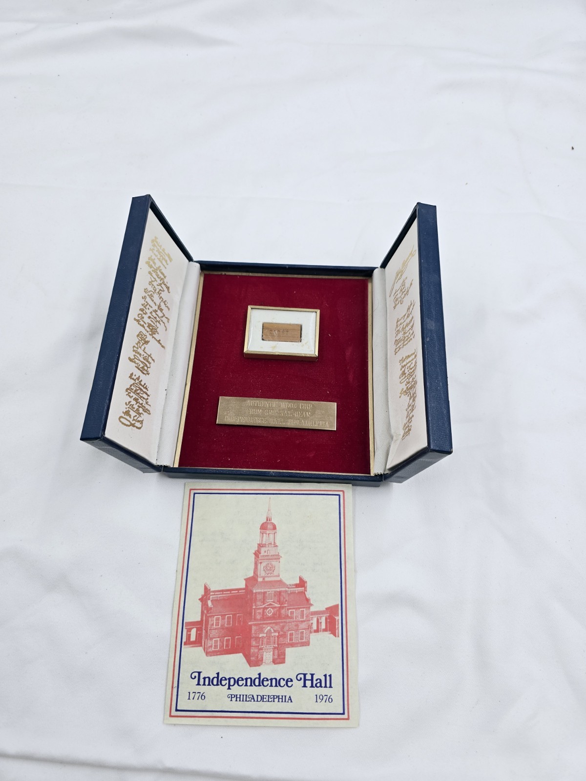 Authentic Wood Chip From Independence Hall Philadelphia Authentic Wood Chip From Independence Hall Philadelphia
