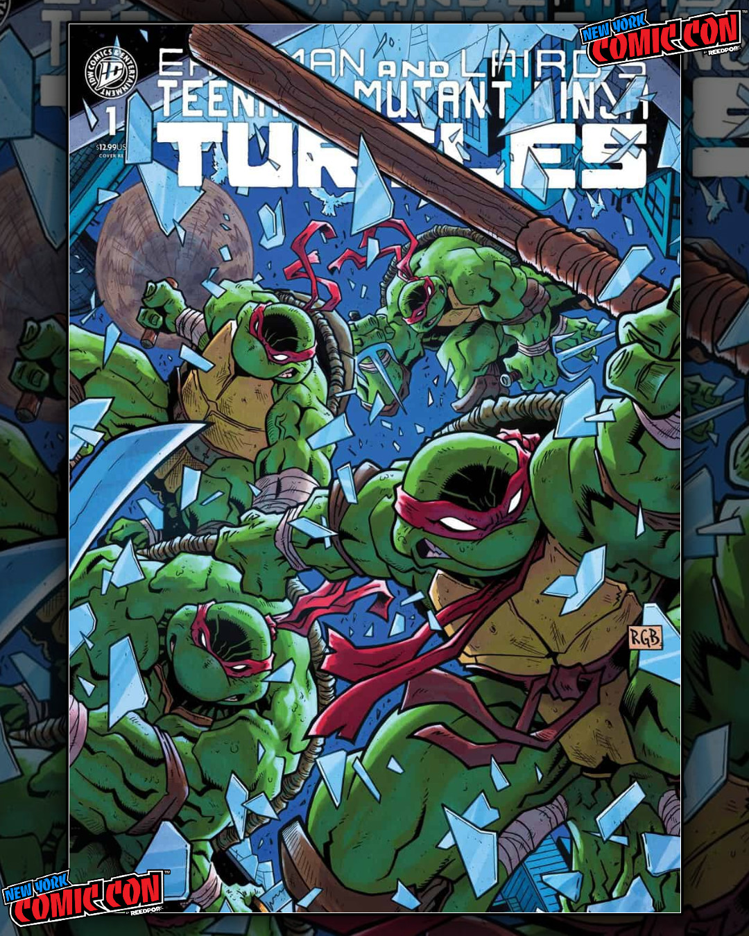 TMNT #1 Mirage NYCC Exclusive Ryan G. Browne Trade Dress LTD 450 w/COA 🔥IN HAND TMNT #1 Mirage NYCC Exclusive Ryan G. Browne Trade Dress LTD 450 w/COA 🔥IN HAND
