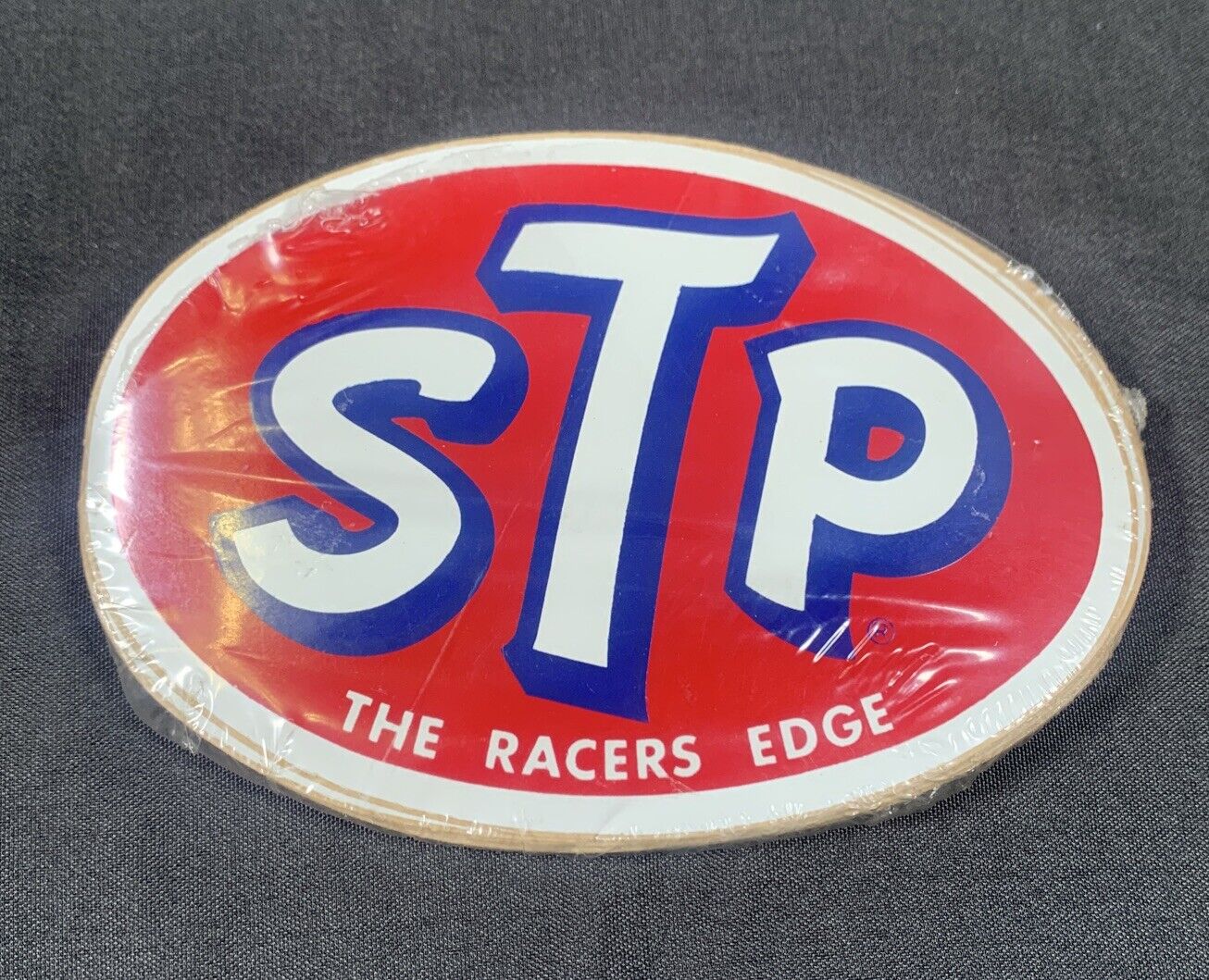 ✨Vintage STP “The Racer’s Edge” Vinyl Sticker -  Pack of 25, NOS 1970s ✨