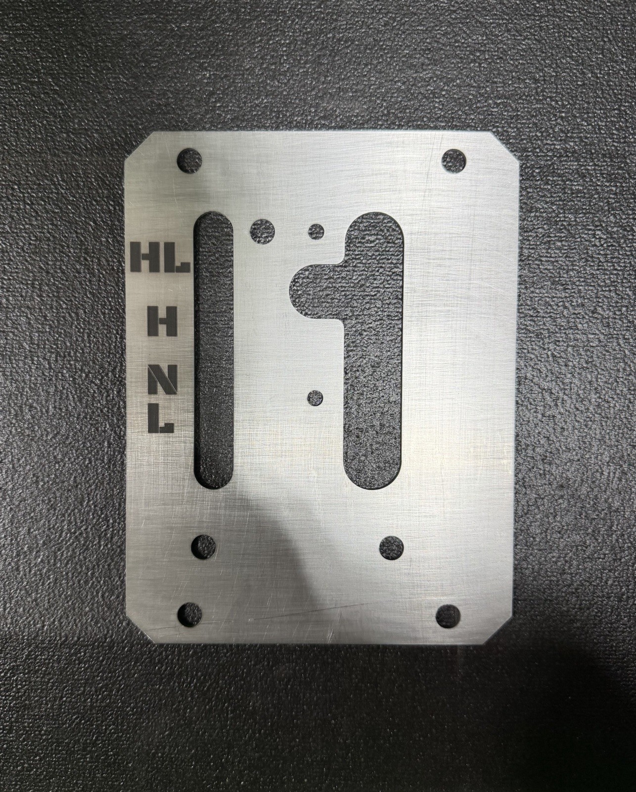 Shifter plate HMMWV HUMVEE 3 speed custom made Stainless Steel Without Park Shifter plate HMMWV HUMVEE 3 speed custom made Stainless Steel Without Park