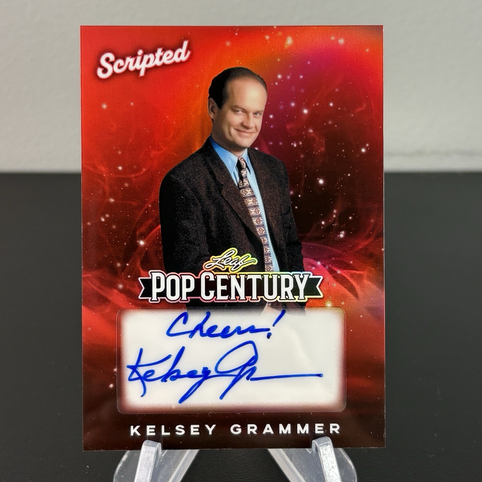 2026 Leaf Pop Century Kelsey Grammer Scripted “Cheers" 1/1 2026 Leaf Pop Century Kelsey Grammer Scripted “Cheers" 1/1
