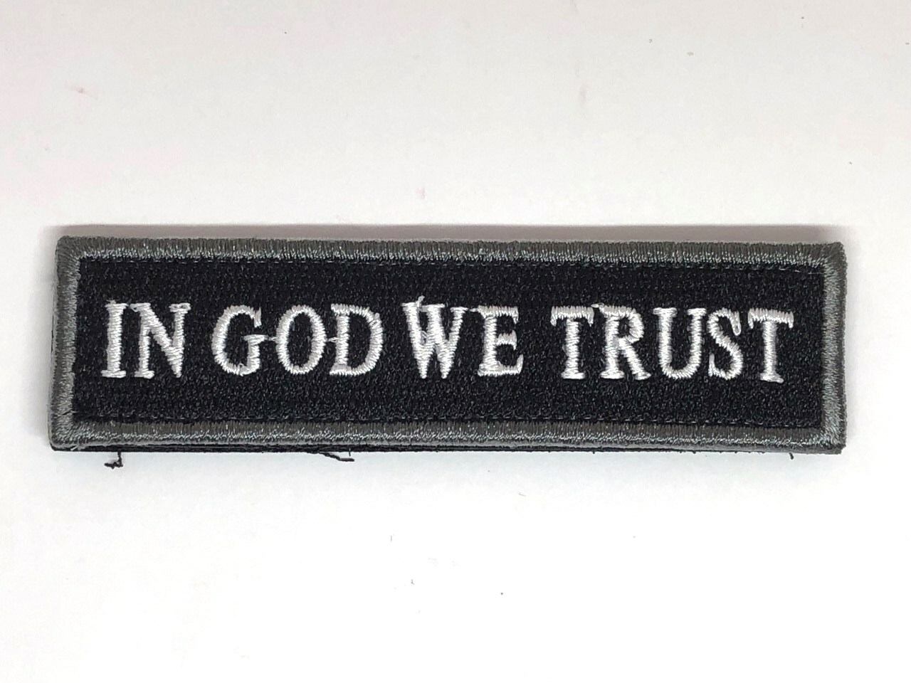 IN GOD WE TRUST Tactical Military US ARMY Hook/Loop Patch black p7-2 IN GOD WE TRUST Tactical Military US ARMY Hook/Loop Patch black p7-2
