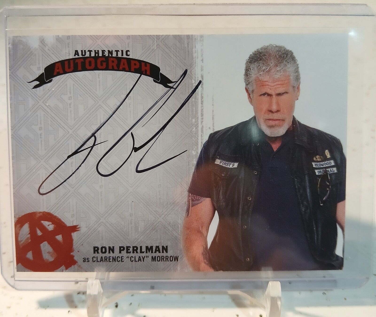 2014 Cryptozoic Sons Of Anarchy Ron Perlman Autograph