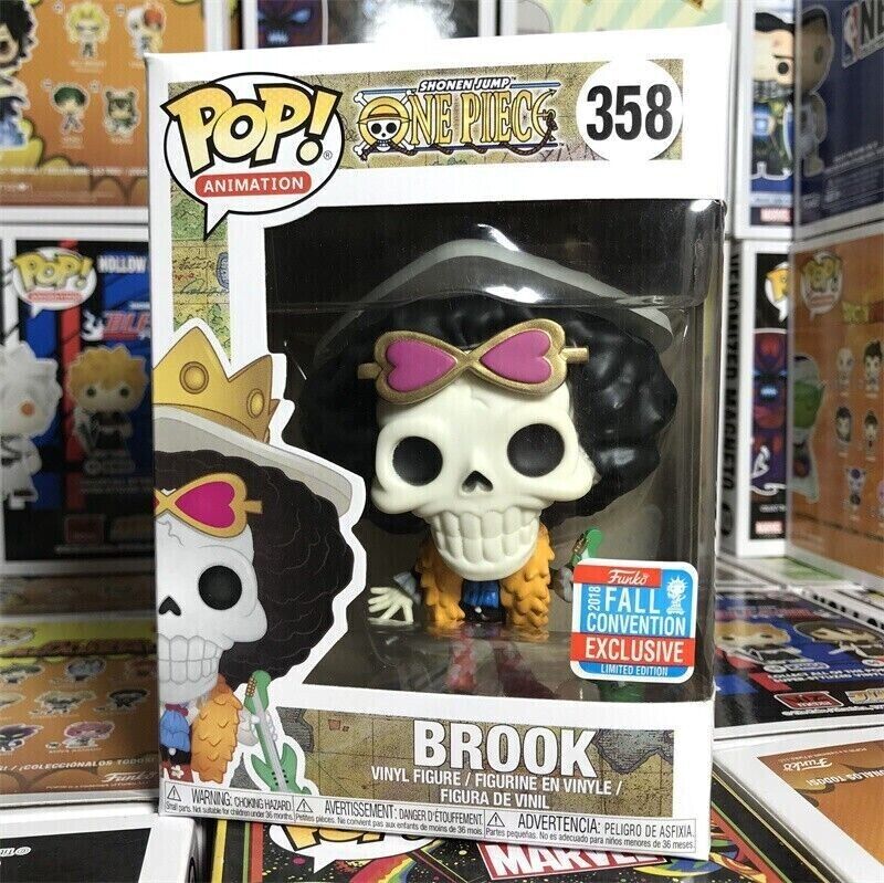 Figurine Pop One Piece Brook #358 Fall Convention Exclusive “MINT” w/Protector
