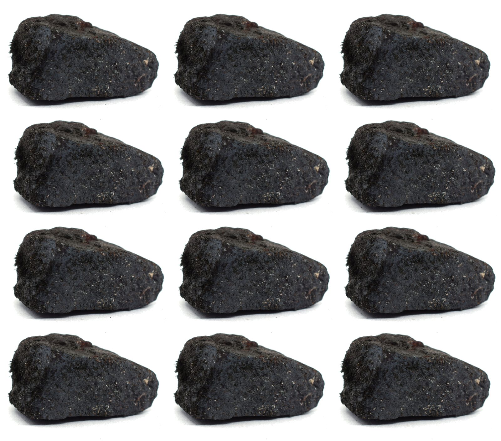 12PK Raw Lodestone Rock Specimens, 1" - Geologist Selected Samples - Eisco Labs 12PK Raw Lodestone Rock Specimens, 1" - Geologist Selected Samples - Eisco Labs