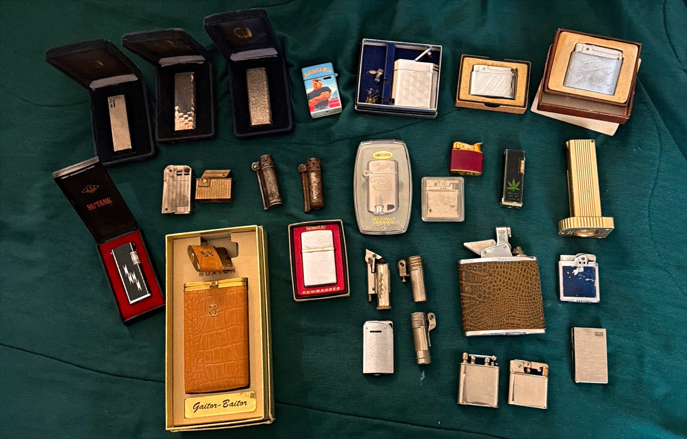 vintage lighter lot of 28 lighters vintage lighter lot of 28 lighters