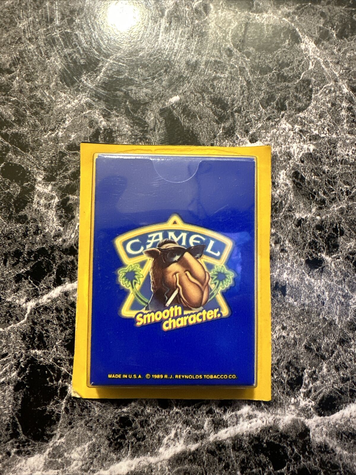 1989 Vintage PLAYING CARDS Camel Cigarettes RARE Joe Camel ORIGNAL
