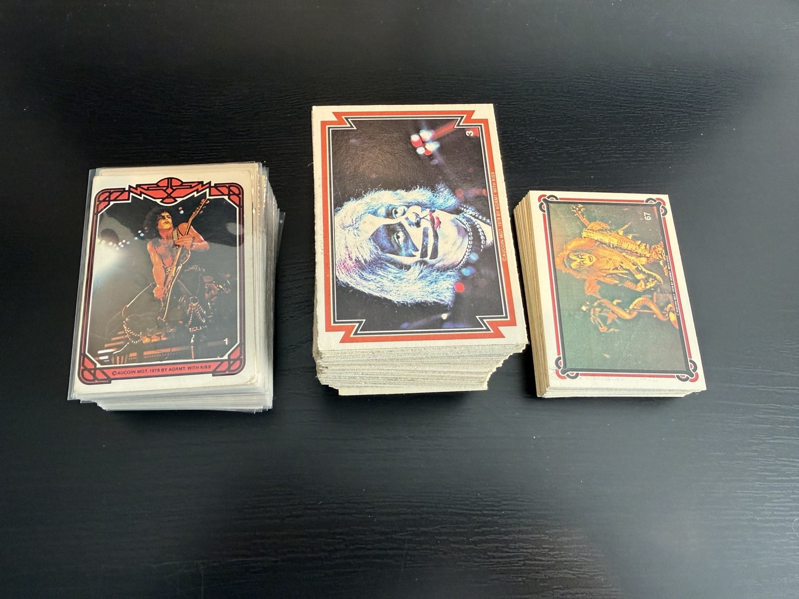KISS 1978 Donruss Complete Series 1  With 200+ Extra Series 1 and 2